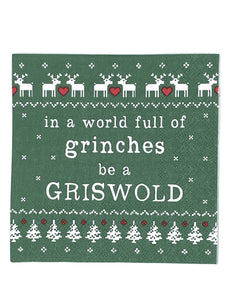 Be a Griswold Cocktail Napkins