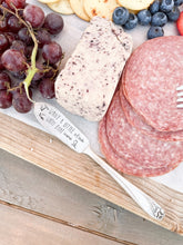 Load image into Gallery viewer, A Little Cheese with That Wine Stamped Knifee
