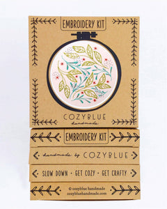 Leaf Dance Embroidery Kit