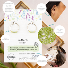 Load image into Gallery viewer, Radiant Mantra Earrings