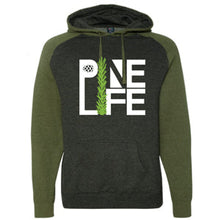 Load image into Gallery viewer, Raglan Pine Life Hoodie