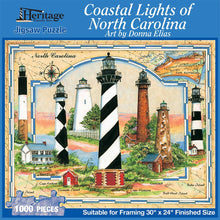 Load image into Gallery viewer, Lighthouses of NC Puzzle