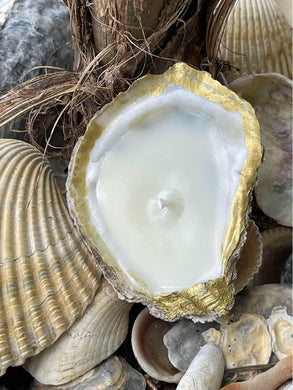 3-Piece Oyster Shell Candle Gift Set