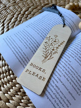 Load image into Gallery viewer, Books Please Engraved Bookmark