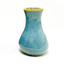 Load image into Gallery viewer, Big Sur Slate Blue Ceramic Bud Vase Mini Bottles for Flowers