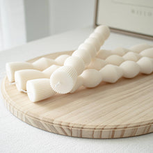 Load image into Gallery viewer, Hourglass Taper Candles- Set of two