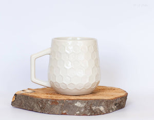 Ceramic Honeycomb Mug