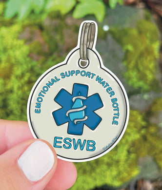 Emotional Support Water Btl Sticker