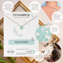 Load image into Gallery viewer, Friendship Mantra Necklace