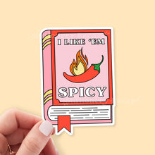 Load image into Gallery viewer, Spicy Romance Book Sticker
