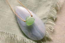 Load image into Gallery viewer, Embrace the Journey Jade Mantra Necklace