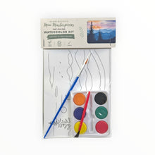 Load image into Gallery viewer, Blue Ridge Sunset Mini Masterpiece Watercolor Kit