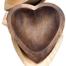 Load image into Gallery viewer, Wood Sweetheart Bowl - Walnut