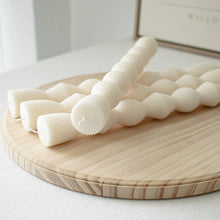 Load image into Gallery viewer, Hourglass Taper Candles- Set of two