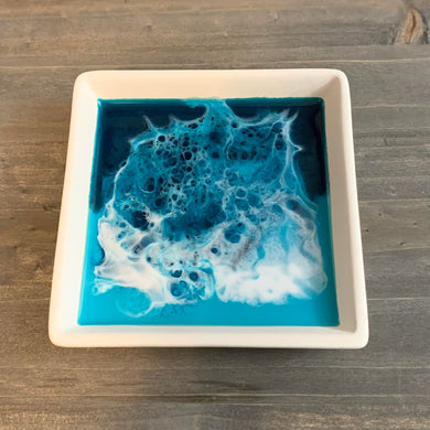 Resin Square Trinket Dish