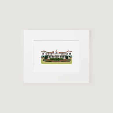 Pinhurst Matted Art Print