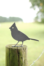 Load image into Gallery viewer, Cardinal Metal Bird Statue