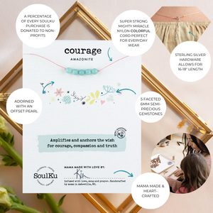 Courage Mantra Necklace