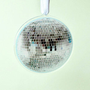 Glitter Disco Ornament