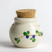 Load image into Gallery viewer, Ceramic Blueberry Garlic Keeper Jar