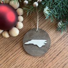 Load image into Gallery viewer, Round 3D North Carolina Ornament