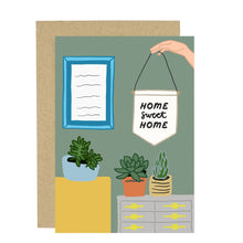 Load image into Gallery viewer, Home Sweet Home Greeting Card