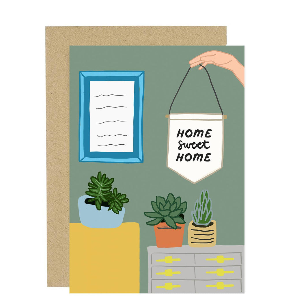 Home Sweet Home Greeting Card