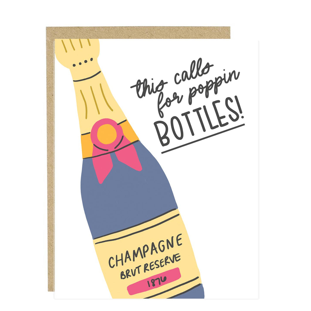 Poppin Bottles Card