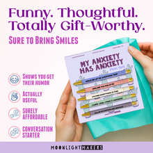 Load image into Gallery viewer, My Anxiety Has Anxiety Funny Pen Set