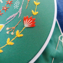 Load image into Gallery viewer, Greenery Embroidery Kit