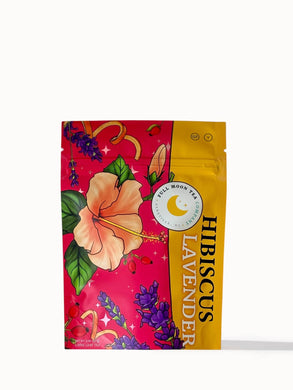 Hibiscus Lavender Loose Leaf Decaf Tea