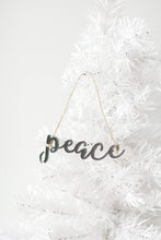 Load image into Gallery viewer, Metal Peace Tree Ornament