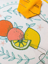 Load image into Gallery viewer, Citrus Embroidery Kit