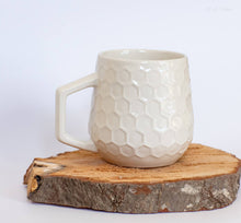 Load image into Gallery viewer, Ceramic Honeycomb Mug