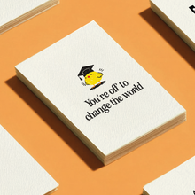 Load image into Gallery viewer, Change the World Graduation Card