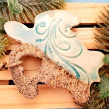 Load image into Gallery viewer, Sandy Turtle Ceramic Ornament