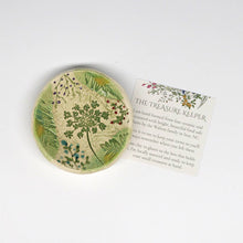 Load image into Gallery viewer, Ceramic Pressed Flower Trinket Dish