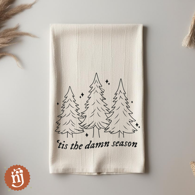'Tis The Season Tea Towel