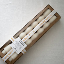 Load image into Gallery viewer, Hourglass Taper Candles- Set of two