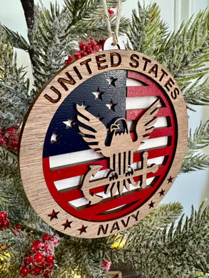 US Navy Ornament