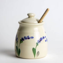 Load image into Gallery viewer, Ceramic Pinecone Honey Pot w Dipper