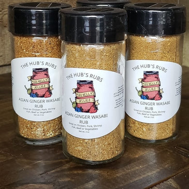 Asian Ginger Wasabi Rub