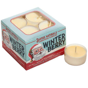 Winter Berry Tea Light Candles