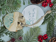 Load image into Gallery viewer, Sand Dollar Ceramic Ornament