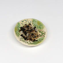 Load image into Gallery viewer, Ceramic Pressed Flower Trinket Dish