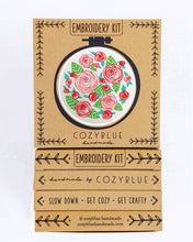 Load image into Gallery viewer, Coming Up Roses Embroidery Kit
