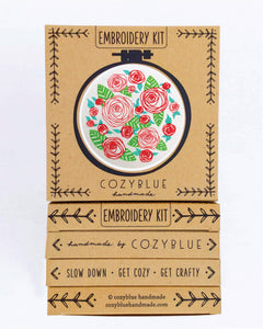 Coming Up Roses Embroidery Kit