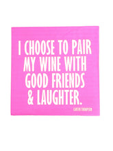 Load image into Gallery viewer, Pair Wine With Good Friends Cocktail Napkins
