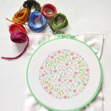 Load image into Gallery viewer, Wildflower Meadow Embroidery Kit