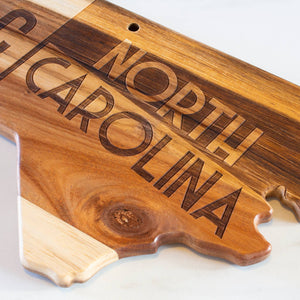 NC Shaped Engraved Board